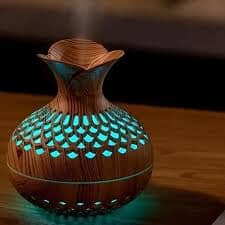 Aroma Diffuser (Flower Shape) & FLOWER Air Humidifier with 3 Free Fragrances